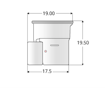 Air Head Dimensions Drawing