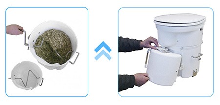 handcrank – Air Head Composting Toilet